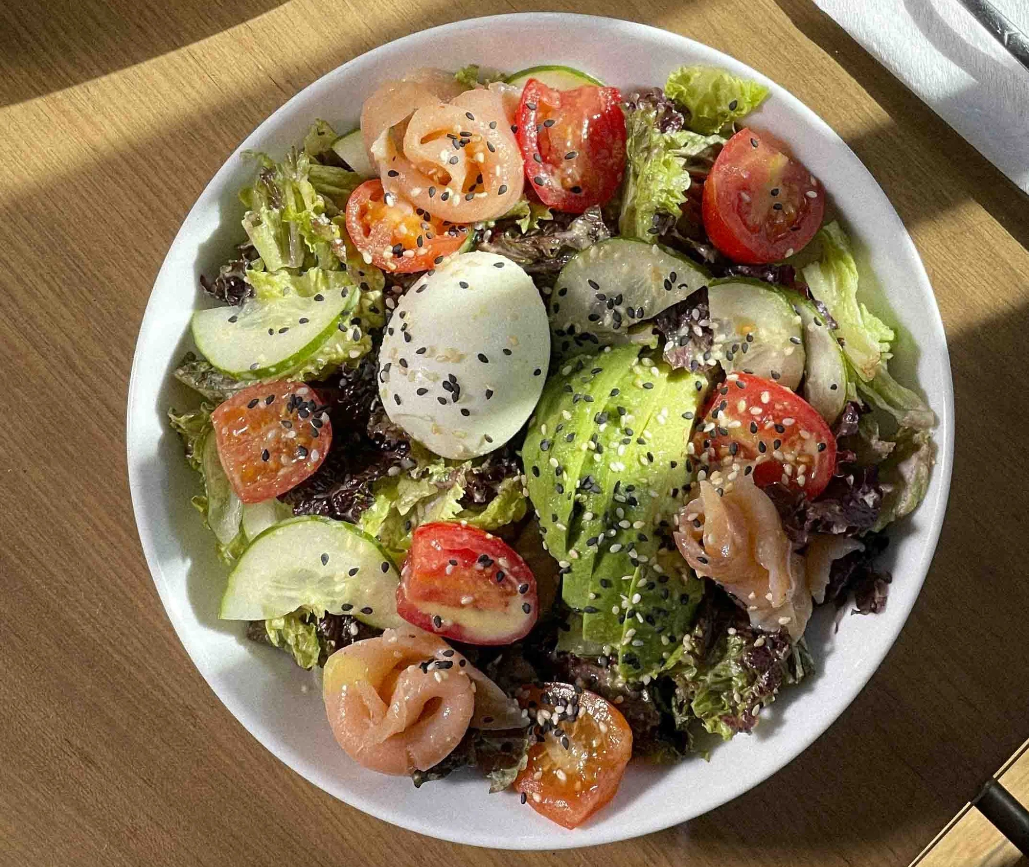 Plato de Poke Bowl